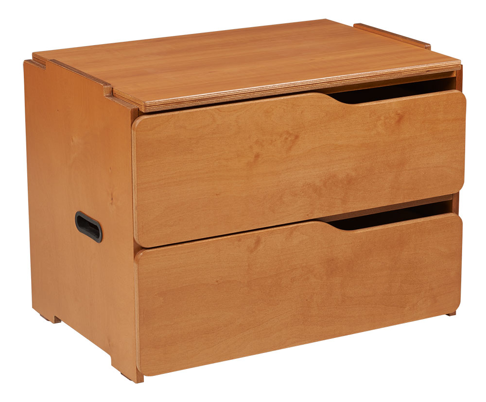 Apollo 2 Drawer Stackable Chest, 30\u2033W